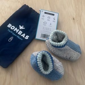 Bombas Baby Slip and Grip Slippers. 6-12 mo